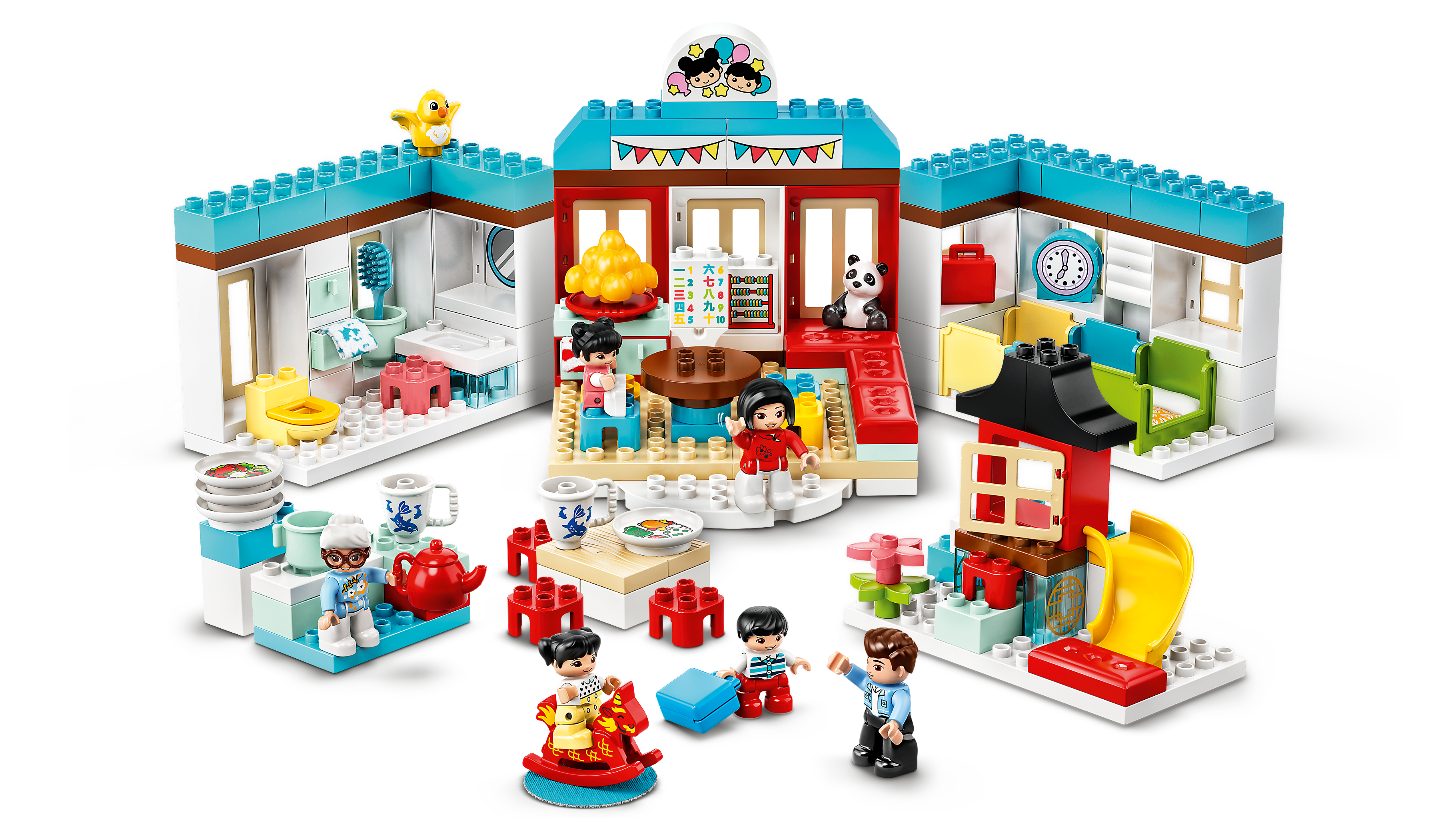 Lego Duplo Teller weiss Gebäck China Puppenhaus 31333 NEU aus 10943 bedruckt 